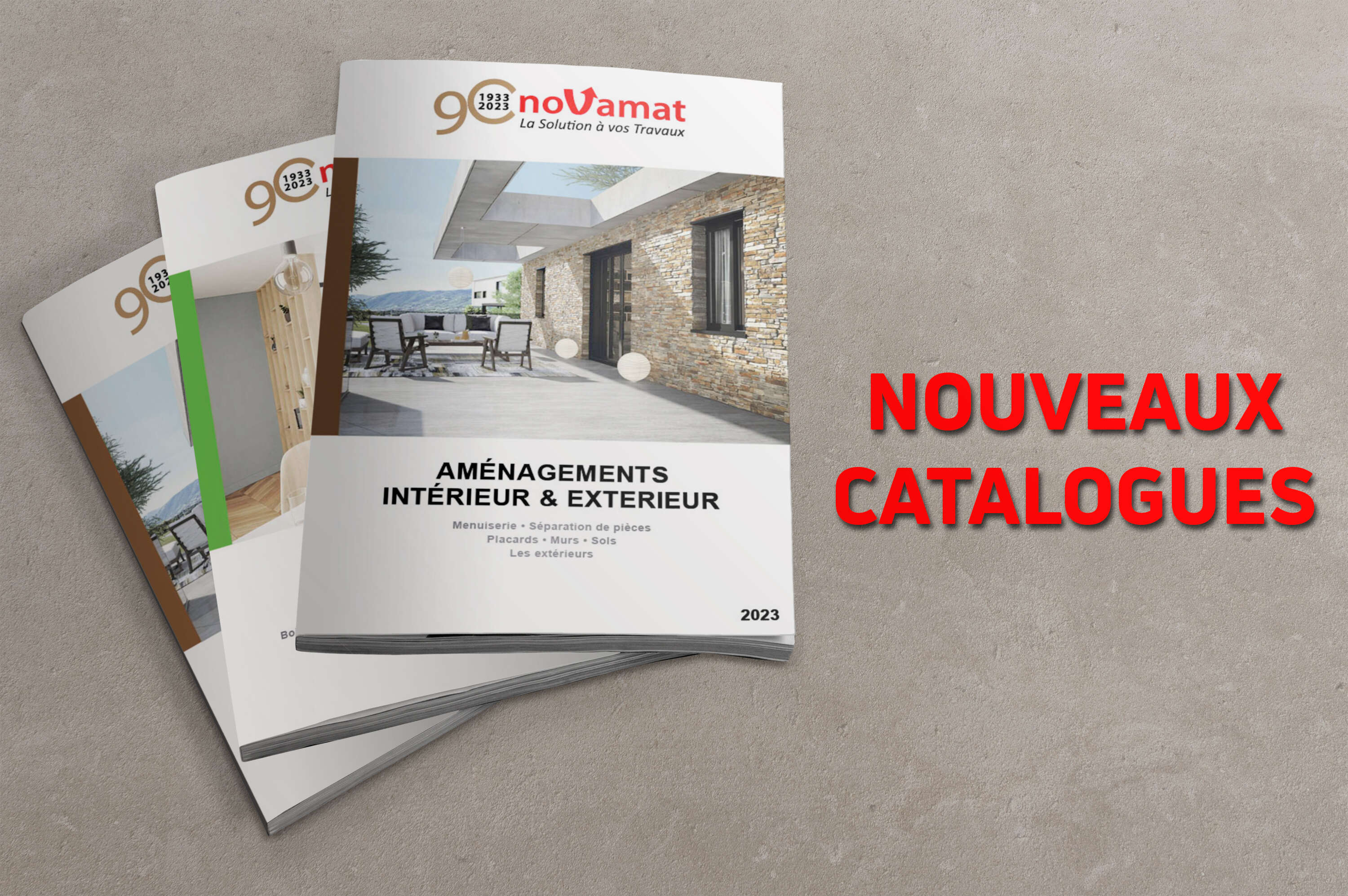 Nouveaux catalogues