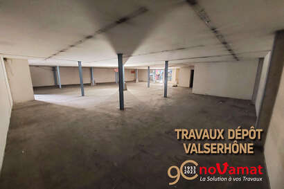 Travaux Dépôt Valserhône