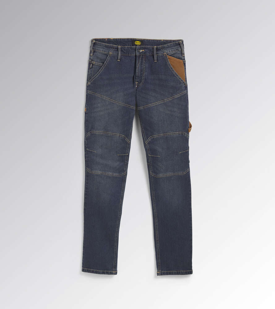 Image du produit PANTALON DENIM T.34 STONE PLUS BLEU DELAVE