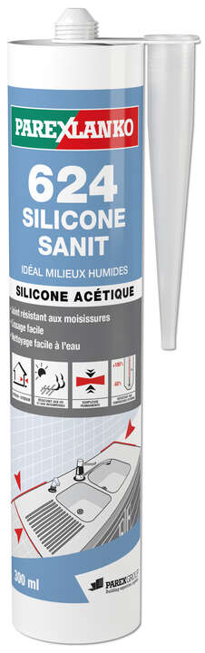 Image du produit 624 SILICONE SANIT TRANS 300ML