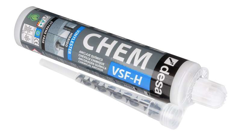 Image du produit CARTOUCHE SCELLEMENT CHIMIQUE TON GRIS VSF 300 ML CHUBSEAL