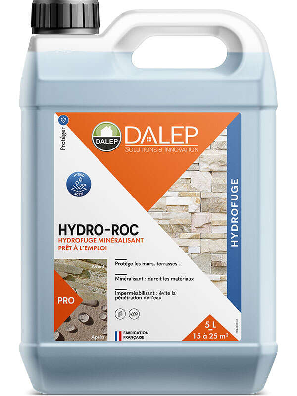 Image du produit BIDON DE 5 L - HYDROFUGE MINÉRALISANT HYDRO-ROC