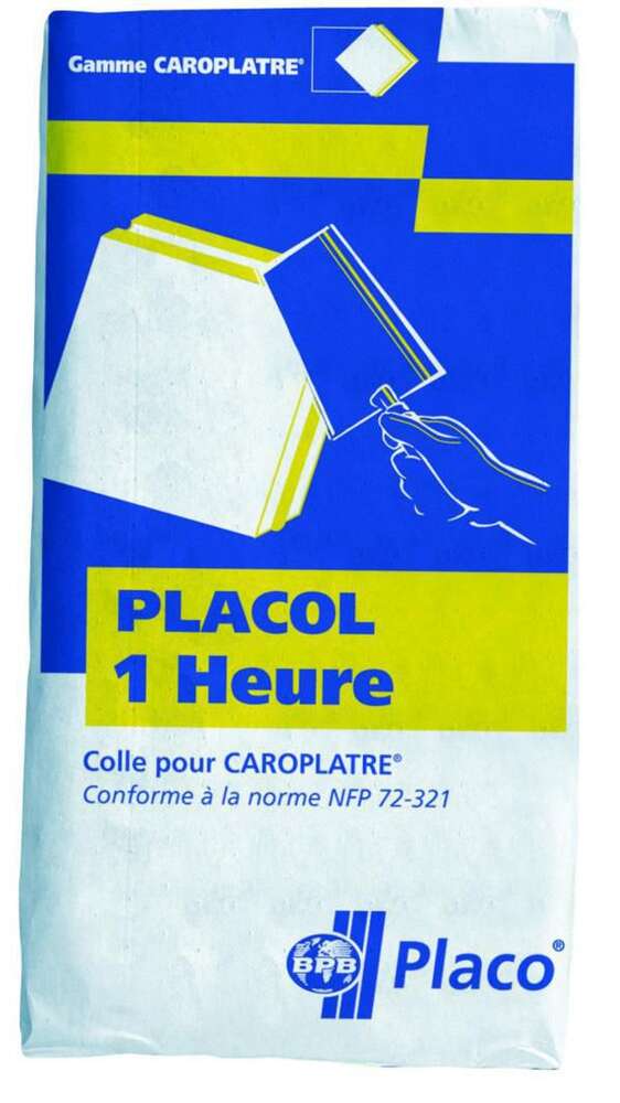 Image du produit PLACOL 1 HEURE - SAC DE 25KG