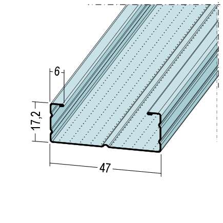 Image du produit FOURRURE PLAFOND F47 EN 3,00 ML