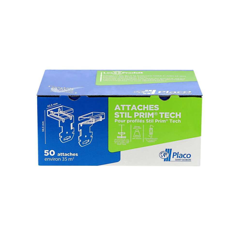 Image du produit ATTACHE STIL PRIM ® TECH - BTE 50 PCES