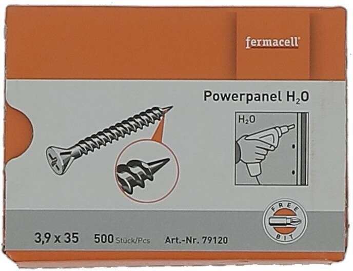 Image du produit VIS FERMACELL POWERPANEL H2O 3,9/35MM - BTE 500 PCES