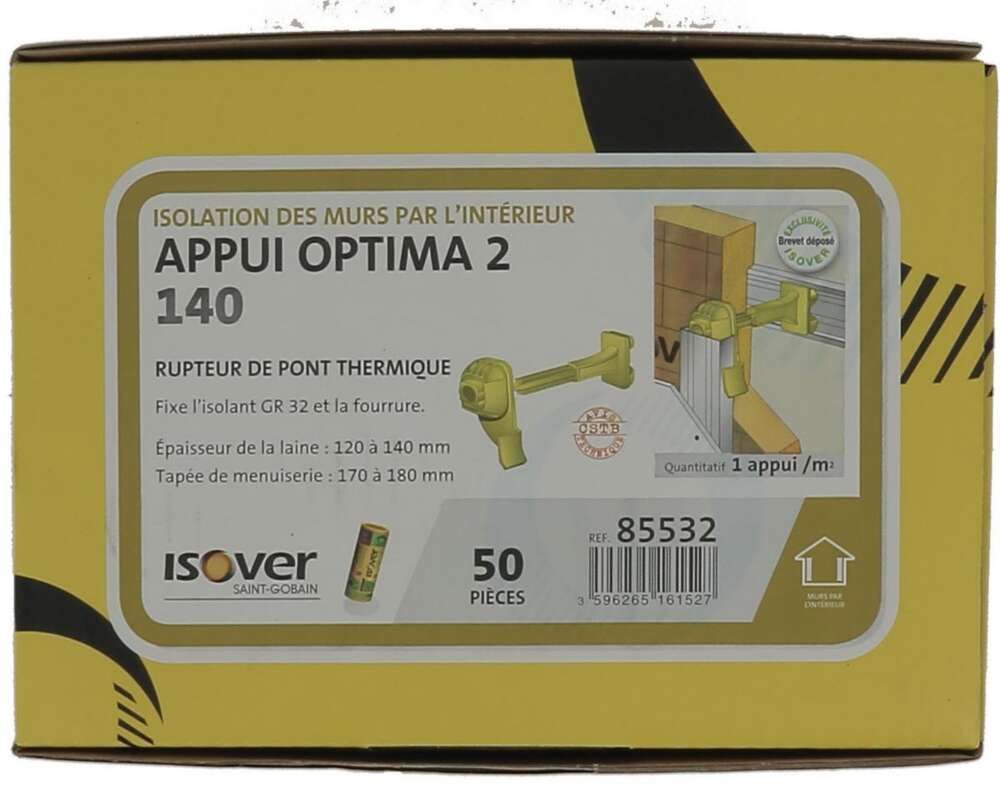 Image du produit APPUI OPTIMA 2 140" - BTE DE 50 PCES