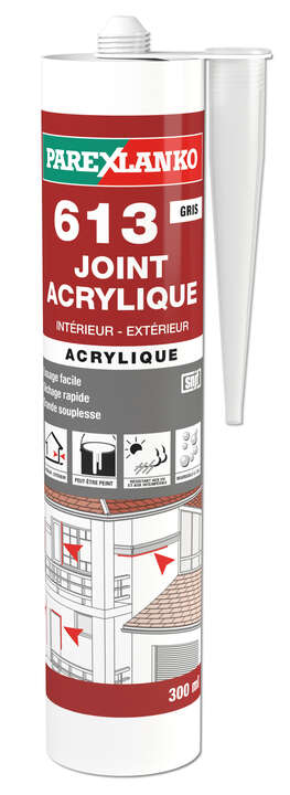 Image du produit 613 JOINT ACRYLIQUE GRIS 300ML