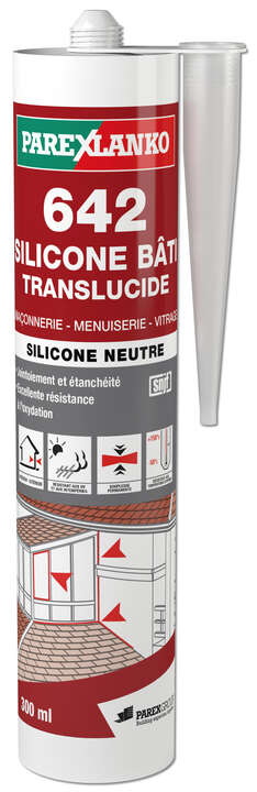 Image du produit 642 SILICONE BATI TRANSL 300ML