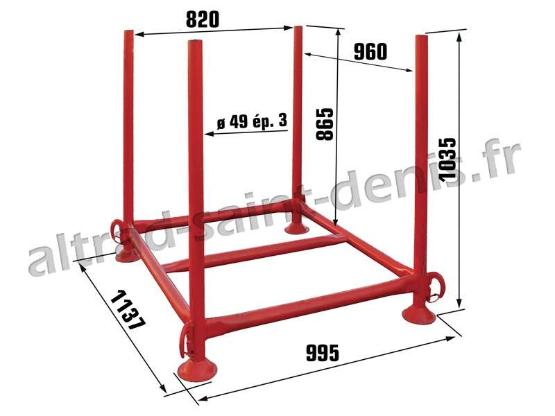 Image du produit CADRE DE RANGEMENT GERBABLE UNIVERSEL