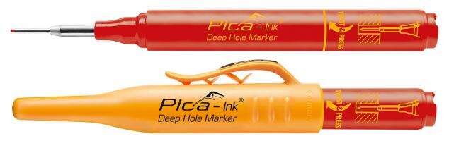 Image du produit MARKER PICA-INK POUR ENDROITS DIFFICILES ROUGE (150/40)