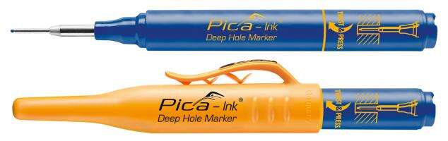 Image du produit MARKER PICA-INK POUR ENDROITS DIFFICILES BLEU (150/41)