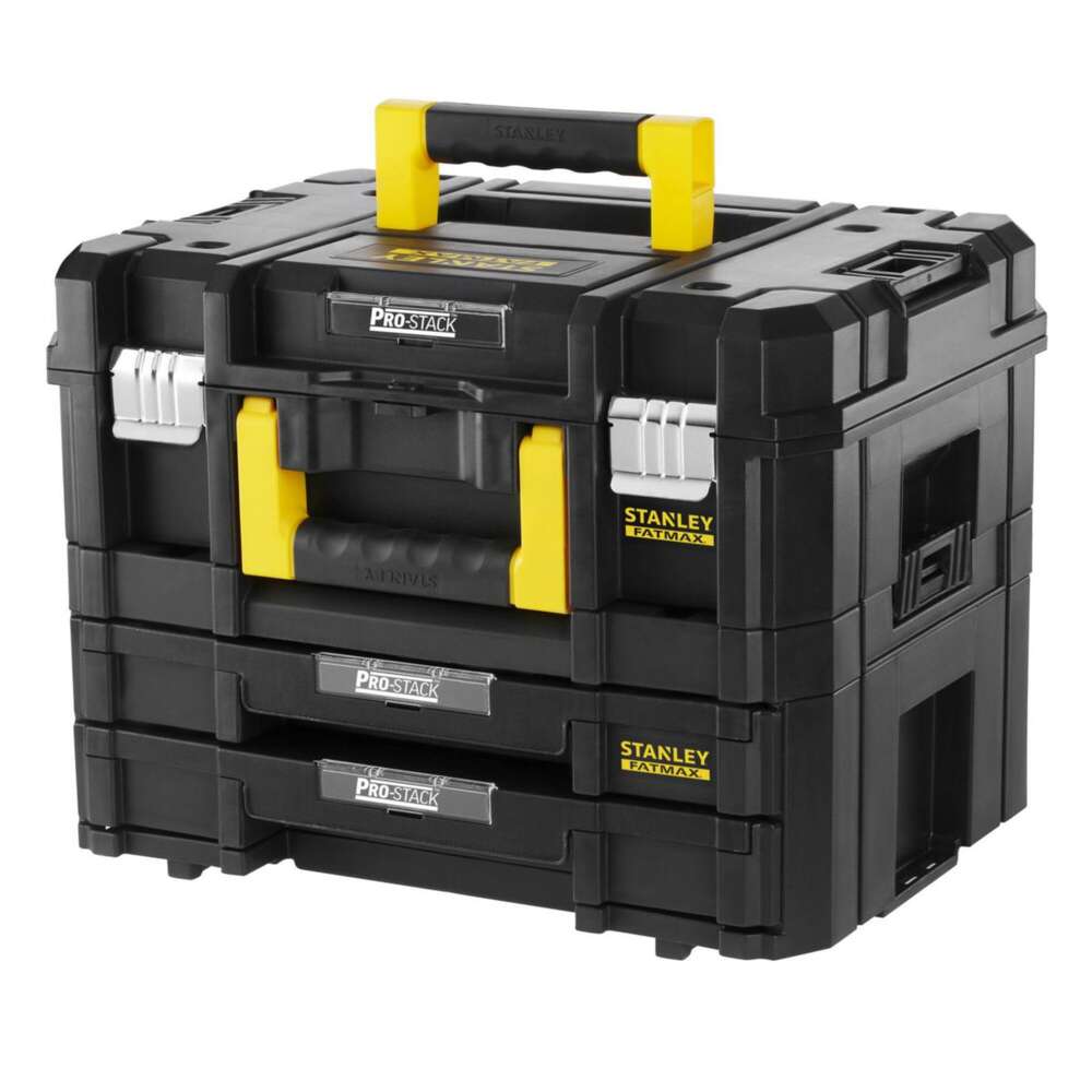 Image du produit KIT MALLETTE + MALLETTE 2 TIROIRS PRO-STACK FATMAX