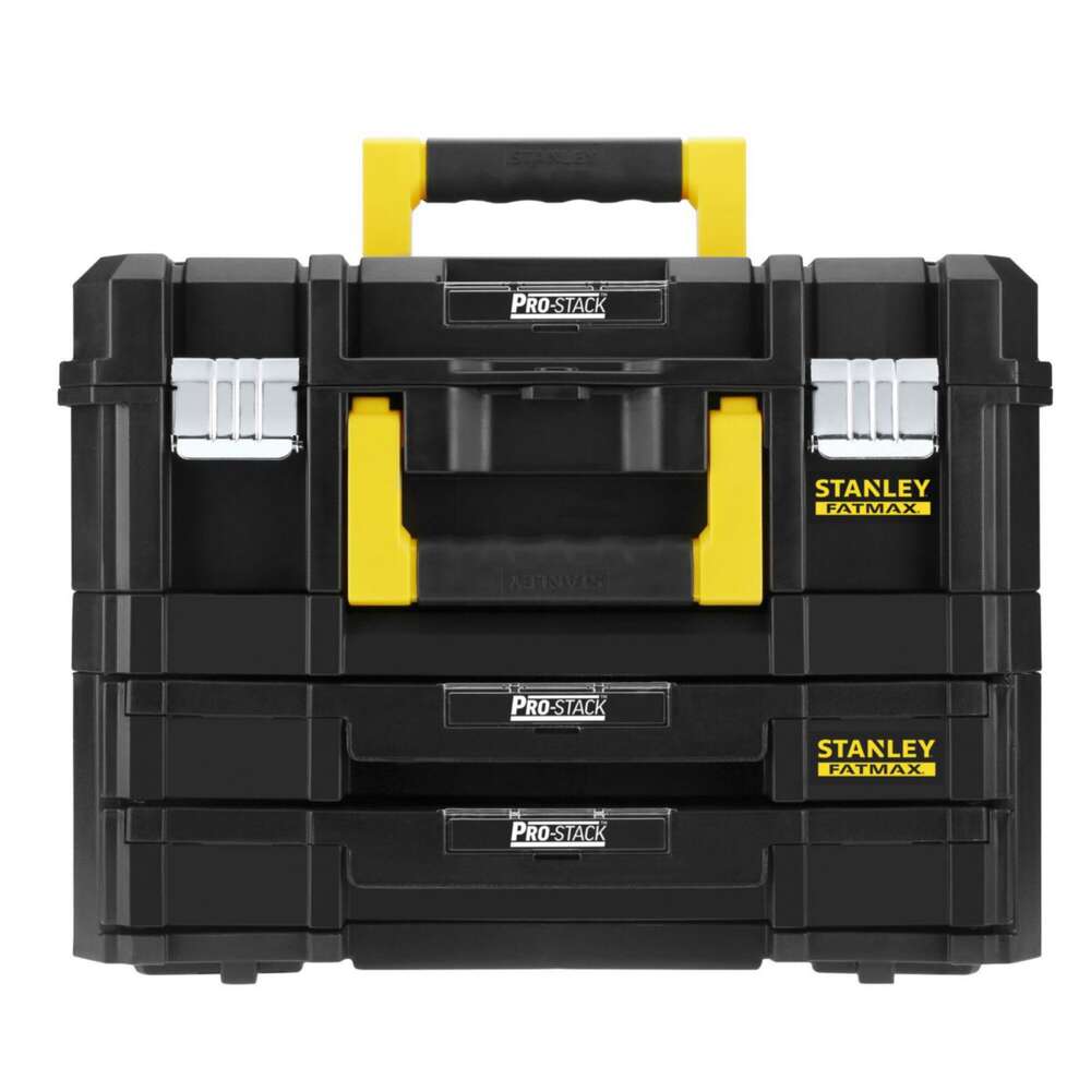 Image du produit KIT MALLETTE + MALLETTE 2 TIROIRS PRO-STACK FATMAX