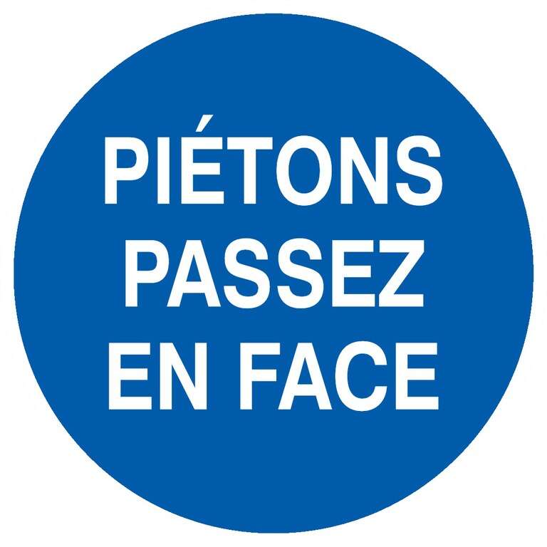 Image du produit PIETON PASSEZ EN FACE D.300