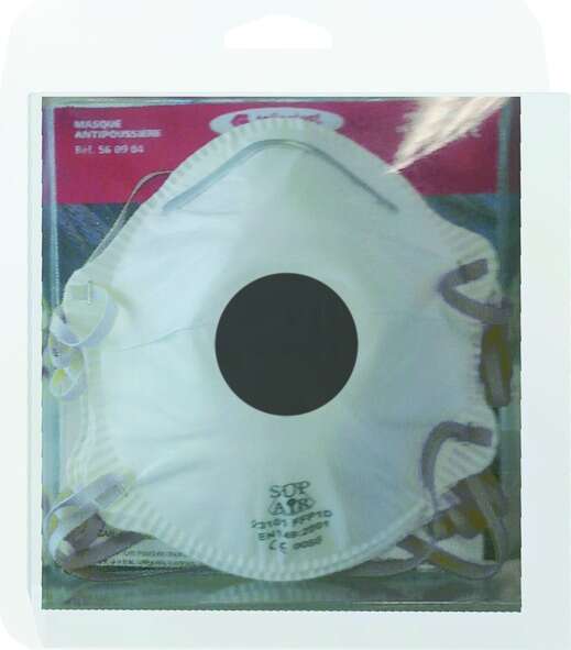 Image du produit MASQUE FFP2 (SL) VALVE ANTI-POUSSIERES -  BTE 10 PCES