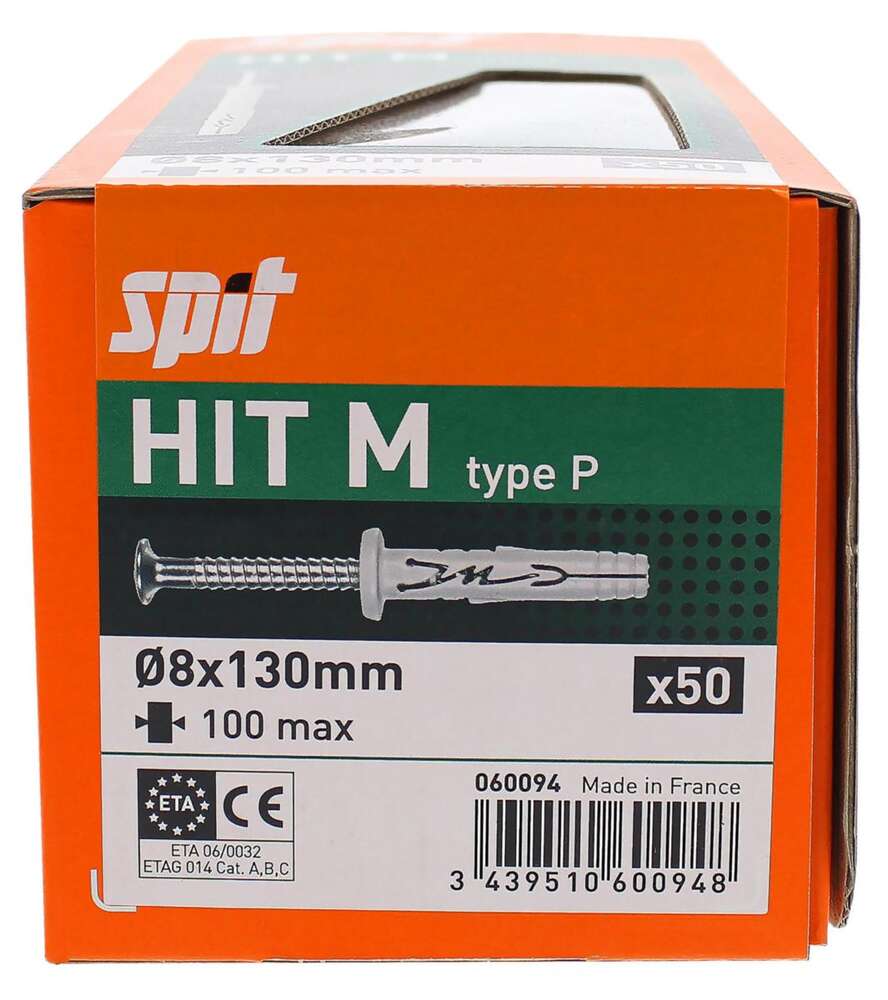 Image du produit CHEVILLE HITM 8X130/100P - BTE 50