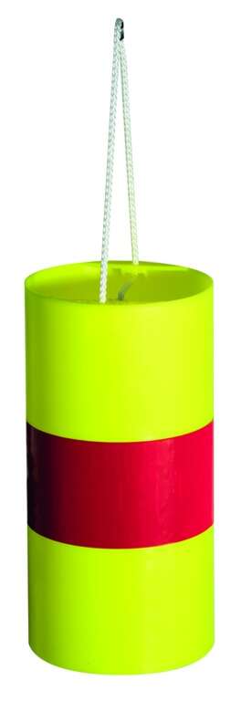 Image du produit FARDIER CYLINDRIQUE TALIAFLUO JAUNE BANDE RETRO ROUGE