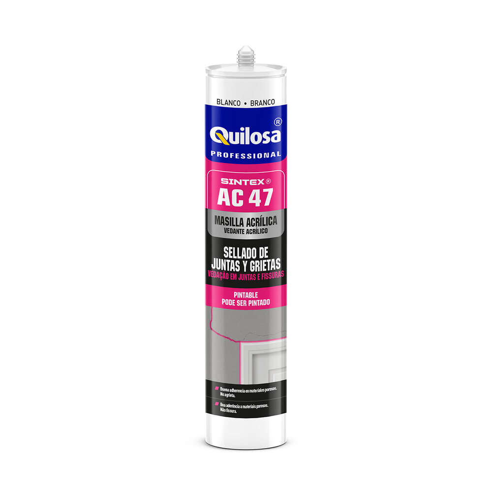 Image du produit MASTIC ACRYLIQUE AC-47 BLANC - CARTOUCHE 300ML