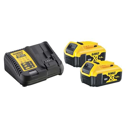 Image du produit PACK 2 BATTERIES XR 18V 5AH LII-ION + CHARGEUR