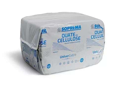 Image du produit UNIVERCELL+ VRAC OUATE DE CELLULOSE - SAC DE 12.5KG