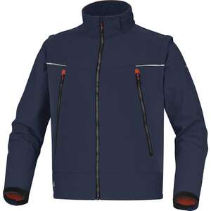 Image produit VESTE SOFTSHELL 3 COUCHES ORSA MARINE/ORANGE - T.L