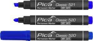 Image produit MARKER PERMANENT PICA-CLASSIC OGIVE BLEU (520/41)