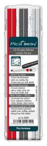 Image produit PICA-BIG DRY MINE DE RECHANGE FOR ALL ROUGE/GRAPHITE/BLANCHE (6045)