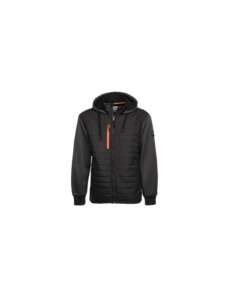 Image produit BLOUSON HYBRIDE YARI NOIR/GRIS CHINÉ T. L - 11498-003