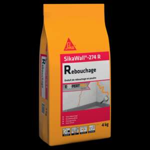 Image produit SIKAWALL 274 R ENDUIT DE REBOUCHAGE EN POUDRE POUR MURS ET PLAFONDS INTERIEURS SAC ALU 4KG